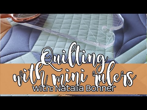 Inside Out Ruler Inside Out Mini Machine Quilting Ruler – Piece N Quilt