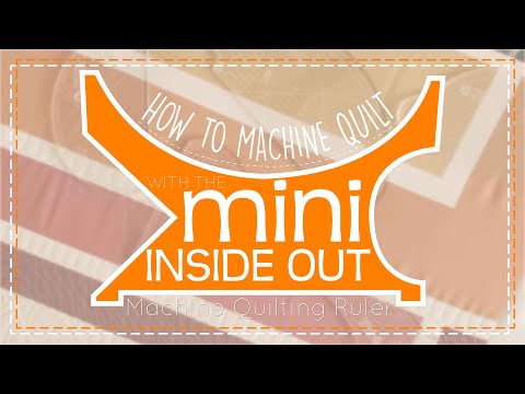 Inside Out Ruler Inside Out Mini Machine Quilting Ruler – Piece N Quilt